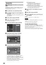 Preview for 80 page of Sony HES-V1000 - Home Entertainment Server Operating Instructions Manual