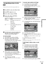 Preview for 81 page of Sony HES-V1000 - Home Entertainment Server Operating Instructions Manual