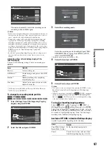 Preview for 97 page of Sony HES-V1000 - Home Entertainment Server Operating Instructions Manual