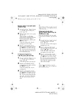 Preview for 21 page of Sony Hi-MD WALKMAN MZ-DH710 Operating Instructions Manual