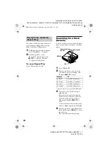 Preview for 24 page of Sony Hi-MD WALKMAN MZ-DH710 Operating Instructions Manual