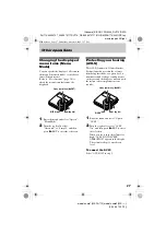 Preview for 27 page of Sony Hi-MD WALKMAN MZ-DH710 Operating Instructions Manual