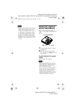 Preview for 29 page of Sony Hi-MD WALKMAN MZ-DH710 Operating Instructions Manual