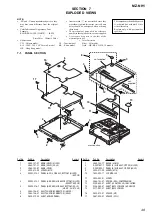 Предварительный просмотр 49 страницы Sony Hi-MD Walkman MZ-NH1 Service Manual