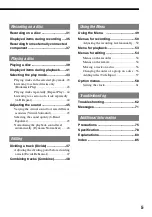 Preview for 5 page of Sony Hi-MD WALKMAN MZ-RH1 Operating Instructions Manual