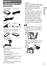 Preview for 9 page of Sony Hi-MD WALKMAN MZ-RH1 Operating Instructions Manual