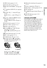 Preview for 13 page of Sony Hi-MD WALKMAN MZ-RH1 Operating Instructions Manual