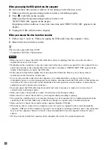 Preview for 22 page of Sony Hi-MD WALKMAN MZ-RH1 Operating Instructions Manual