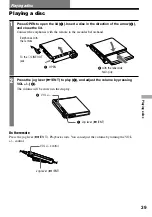 Preview for 39 page of Sony Hi-MD WALKMAN MZ-RH1 Operating Instructions Manual