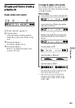 Preview for 41 page of Sony Hi-MD WALKMAN MZ-RH1 Operating Instructions Manual