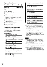 Preview for 42 page of Sony Hi-MD WALKMAN MZ-RH1 Operating Instructions Manual