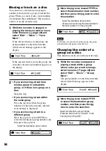 Preview for 56 page of Sony Hi-MD WALKMAN MZ-RH1 Operating Instructions Manual