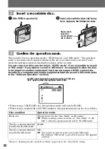 Preview for 22 page of Sony Hi-MD Walkman MZ-RH10 Operating Instructions Manual