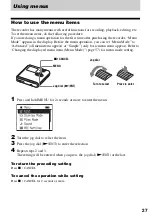 Preview for 27 page of Sony Hi-MD Walkman MZ-RH10 Operating Instructions Manual