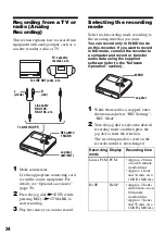 Preview for 34 page of Sony Hi-MD Walkman MZ-RH10 Operating Instructions Manual