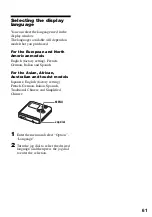 Preview for 61 page of Sony Hi-MD Walkman MZ-RH10 Operating Instructions Manual