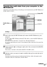 Preview for 97 page of Sony Hi-MD Walkman MZ-RH10 Operating Instructions Manual