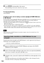 Preview for 100 page of Sony Hi-MD Walkman MZ-RH10 Operating Instructions Manual