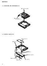 Предварительный просмотр 8 страницы Sony Hi-MD Walkman MZ-RH910 Service Manual