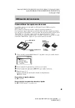 Предварительный просмотр 25 страницы Sony Hi-MD Walkman MZ-RH910 (Spanish) Manual De Instrucciones