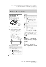 Предварительный просмотр 38 страницы Sony Hi-MD Walkman MZ-RH910 (Spanish) Manual De Instrucciones