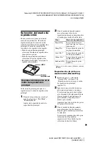 Предварительный просмотр 39 страницы Sony Hi-MD Walkman MZ-RH910 (Spanish) Manual De Instrucciones