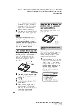 Предварительный просмотр 50 страницы Sony Hi-MD Walkman MZ-RH910 (Spanish) Manual De Instrucciones