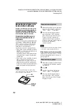 Предварительный просмотр 52 страницы Sony Hi-MD Walkman MZ-RH910 (Spanish) Manual De Instrucciones