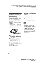 Предварительный просмотр 58 страницы Sony Hi-MD Walkman MZ-RH910 (Spanish) Manual De Instrucciones