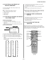 Предварительный просмотр 18 страницы Sony Hi-Scan KP-51WS500 Service Manual