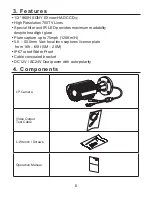 Предварительный просмотр 6 страницы Sony High Contrast License Plate Capture Camera Operation Manual