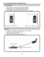 Предварительный просмотр 14 страницы Sony High Contrast License Plate Capture Camera Operation Manual