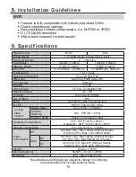 Предварительный просмотр 15 страницы Sony High Contrast License Plate Capture Camera Operation Manual