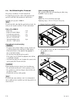 Preview for 16 page of Sony HK-PSU02 Installation Manual