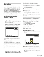 Preview for 49 page of Sony HKSP-1125 User Manual