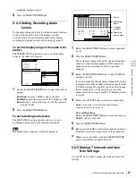 Предварительный просмотр 67 страницы Sony HKSR-101 Operation Manual