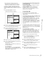 Предварительный просмотр 69 страницы Sony HKSR-101 Operation Manual