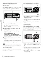 Предварительный просмотр 70 страницы Sony HKSR-101 Operation Manual