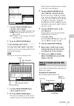 Предварительный просмотр 79 страницы Sony HKSR-9003 Operation Manual