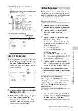 Предварительный просмотр 91 страницы Sony HKSR-9003 Operation Manual