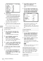 Предварительный просмотр 126 страницы Sony HKSR-9003 Operation Manual