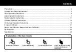 Предварительный просмотр 3 страницы Sony Honda XR-H594WG Operating Instructions Manual