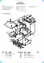 Предварительный просмотр 42 страницы Sony Honda XR-H594WG Service Manual