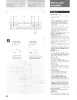 Предварительный просмотр 10 страницы Sony HR-MPS Operating Instructions Manual