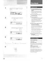 Предварительный просмотр 22 страницы Sony HR-MPS Operating Instructions Manual