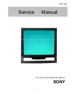 Preview for 1 page of Sony HS75 Service Manual