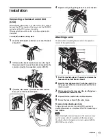 Предварительный просмотр 13 страницы Sony HSC-300 Operation Manual