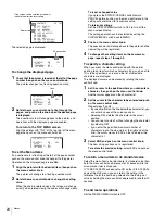 Предварительный просмотр 24 страницы Sony HSC-300 Operation Manual