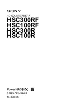 Sony HSC100RF Service Manual preview