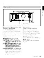 Preview for 14 page of Sony HSR-1 Operating Instructions Manual